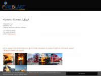 fireblast.de Webseite Vorschau