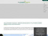 platanen-carree.de Webseite Vorschau