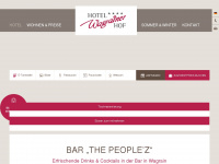 bar-wagrain.at Webseite Vorschau