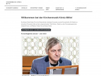 kirchenmusik-koenizmitte.ch Webseite Vorschau