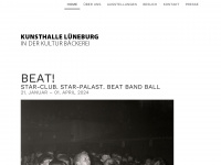 kunsthalle-lueneburg.de Webseite Vorschau