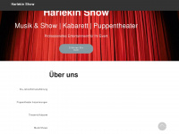 harlekin-show.de Webseite Vorschau