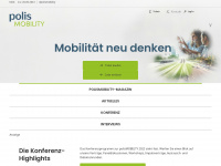 polis-mobility.de Webseite Vorschau