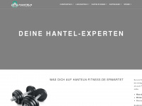 hanteln-fitness.de Webseite Vorschau