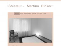 shiatsu-binkert.ch Webseite Vorschau