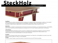 steckholz.ch Webseite Vorschau
