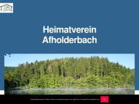 heimatverein-afholderbach.de Webseite Vorschau