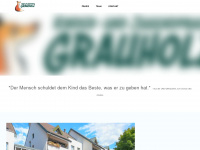 praxisgrauholz.ch Webseite Vorschau
