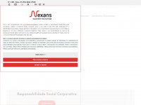 nexans.com.br Webseite Vorschau