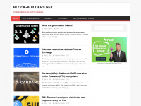 block-builders.net Webseite Vorschau