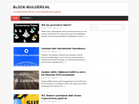 block-builders.nl Webseite Vorschau