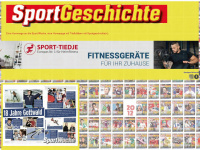 sportgeschichte.at Webseite Vorschau