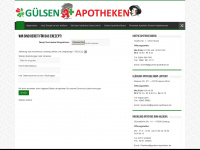 guelsen-apotheken.de Webseite Vorschau