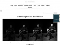 cms-werbetechnik.ch Webseite Vorschau