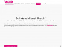 schluesseldienst-urach.de Webseite Vorschau