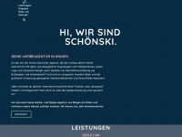schoenski.de Webseite Vorschau