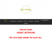 boxtogrill.com Webseite Vorschau