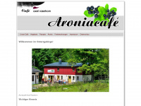 aroniacafe.de Webseite Vorschau