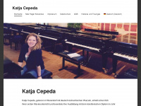 katjacepeda.com Webseite Vorschau
