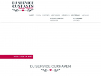 dj-service-cuxhaven.de Webseite Vorschau