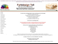 farbdesign-toll.de Webseite Vorschau