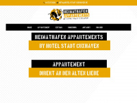heimathafen-appartements.de Webseite Vorschau