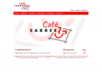 cafe-carree.de Webseite Vorschau