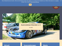 automobilclub-eberstein.de Webseite Vorschau