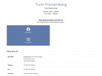 turmfremersberg.de Webseite Vorschau
