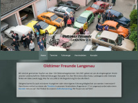 oldtimerfreunde-langenau.de Webseite Vorschau
