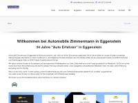 auto-zimmermann.de Webseite Vorschau