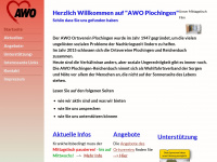 awo-plochingen.de Webseite Vorschau