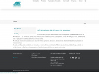az-armaturen.com.br Webseite Vorschau