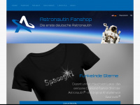 astronautin.shop Webseite Vorschau