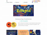 bilingual-childrens-books.com Webseite Vorschau