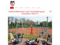 tv-schwafheim-tennis.de Webseite Vorschau