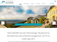 petersberger-akademie.de Webseite Vorschau