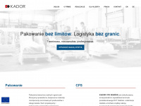 kador.pl Webseite Vorschau
