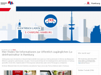 e-charging-hamburg.de Webseite Vorschau
