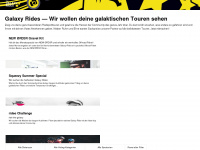 galaxy-rides.com Webseite Vorschau