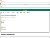 sportytrader.nl Webseite Vorschau