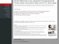 urologie-kelkheim.de Webseite Vorschau