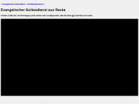 evangelische-kirche-recke.net Webseite Vorschau