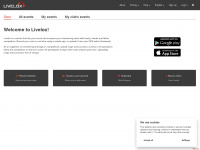 livelox.com Webseite Vorschau