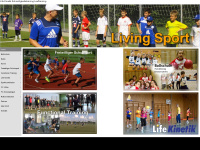 livingsport.ch Webseite Vorschau