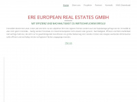 ere-gmbh.eu Webseite Vorschau