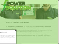 powersolution.at Webseite Vorschau