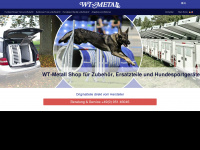 wtmetallshop.com Webseite Vorschau