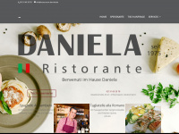 restaurant-daniela.de Webseite Vorschau