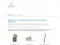 pak-prophy-shop.de Webseite Vorschau